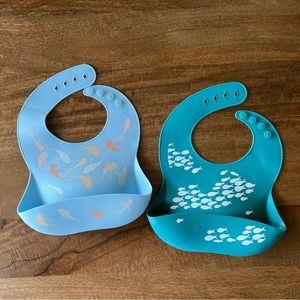 baby eel silicon bib